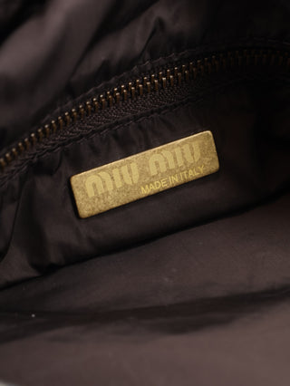 Denim Boston Shoulder Bag