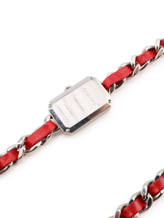 Première Rock Red Leather Triple-Wrap Watch