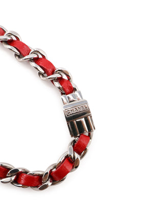 Première Rock Red Leather Triple-Wrap Watch