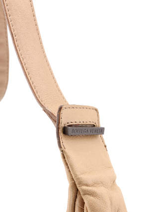 Intrecciato Crescent Hobo Shoulder Bag
