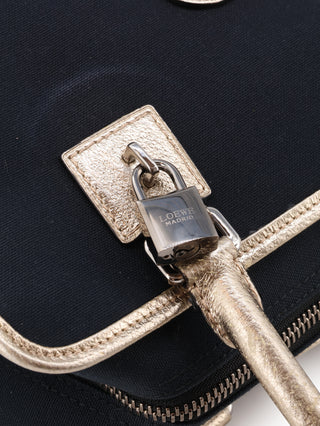 Anagram Top Handle Shoulder Bag