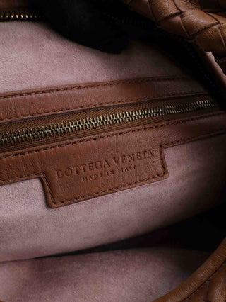 Intrecciato Flower Hobo Shoulder Bag