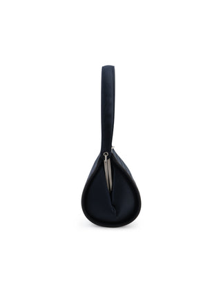 Intrecciato Satin Clasp Handbag