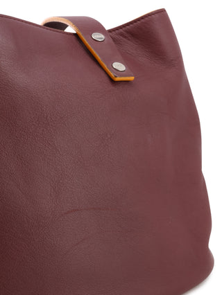 Nappa Pocket Tote Bag