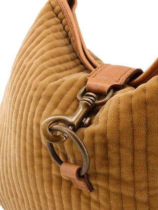 Quilted Hobo Shoulder Bag