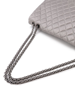 Metallic Maxi Reissue 2.55 Flap Shoulder Bag