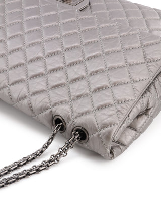 Metallic Maxi Reissue 2.55 Flap Shoulder Bag