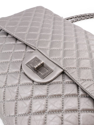 Metallic Maxi Reissue 2.55 Flap Shoulder Bag
