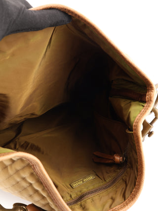 Quilted Hobo Shoulder Bag