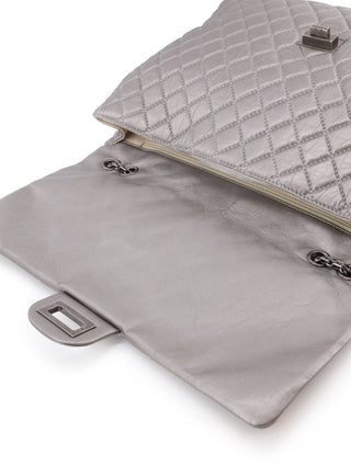 Metallic Maxi Reissue 2.55 Flap Shoulder Bag