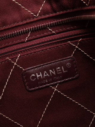 Quilted CC Charm Tote Bag
