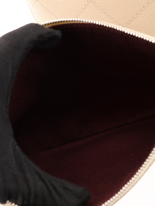 Quilted CC Charm Tote Bag