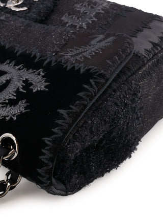 Patchwork Jumbo Classic Flap Shoulder Bag