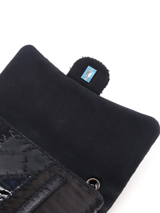 Patchwork Jumbo Classic Flap Shoulder Bag