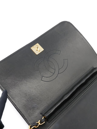 Matelasse Full Flap Chain Shoulder Bag