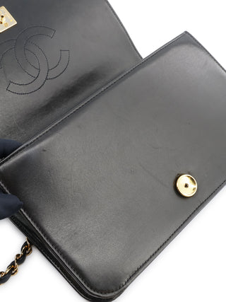 Matelasse Full Flap Chain Shoulder Bag