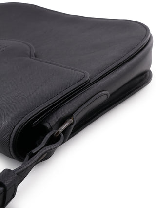 Black Leather Shoulder Bag