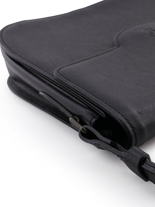 Black Leather Shoulder Bag
