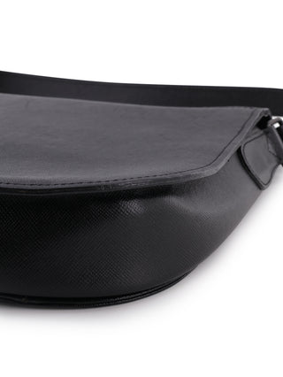 Black Leather Shoulder Bag