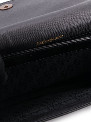Black Leather Shoulder Bag