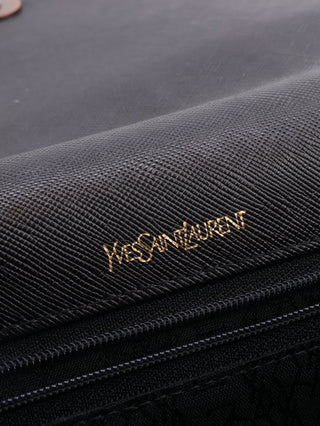 Black Leather Shoulder Bag