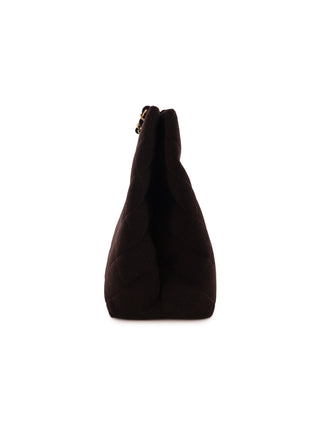 Quilted Jersey Chain Tote Bag