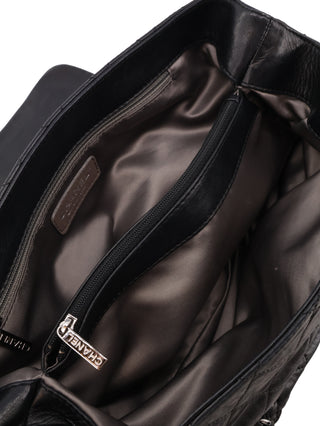 Quilted Gathered Flap Shoulder Bag