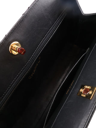 Tortoiseshell CC Top Handle Tote Bag