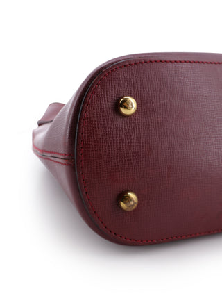 Must de Cartier Bordeaux Leather Shoulder Bag