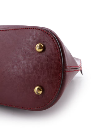 Must de Cartier Bordeaux Leather Shoulder Bag