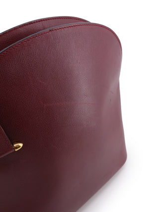 Must de Cartier Bordeaux Leather Shoulder Bag