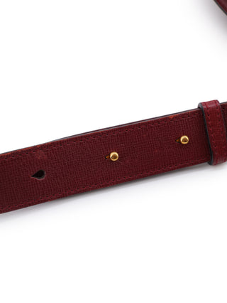 Must de Cartier Bordeaux Leather Shoulder Bag