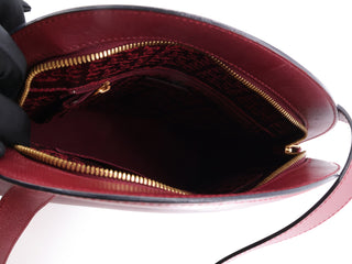 Must de Cartier Bordeaux Leather Shoulder Bag