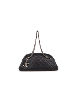 Half-Moon Dome Chain Shoulder Bag