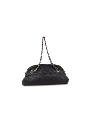 Half-Moon Dome Chain Shoulder Bag