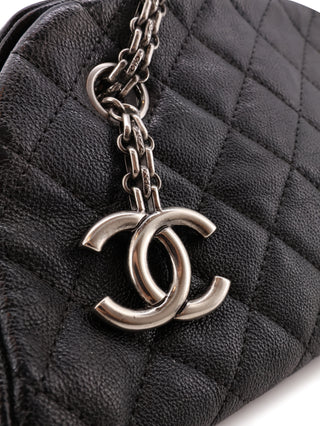 Half-Moon Dome Chain Shoulder Bag