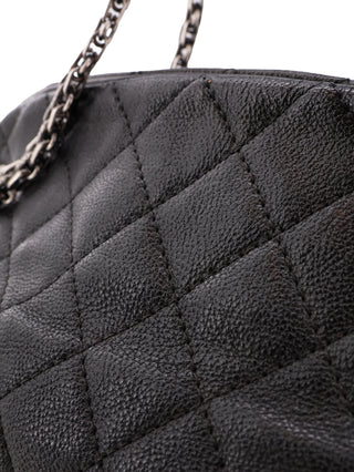 Half-Moon Dome Chain Shoulder Bag