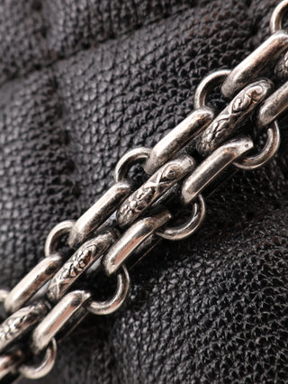 Half-Moon Dome Chain Shoulder Bag