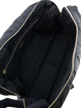 Nylon Boston Handbag