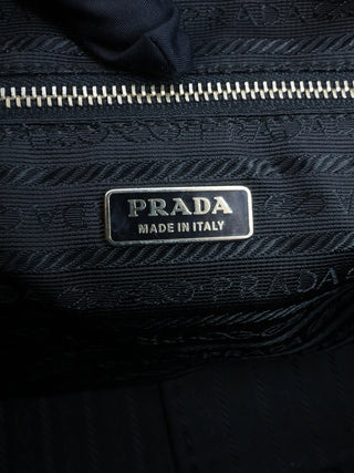 Nylon Boston Handbag