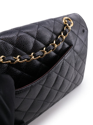 Caviar Double Flap Shoulder Bag