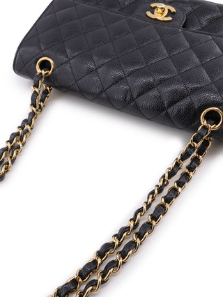 Caviar Double Flap Shoulder Bag