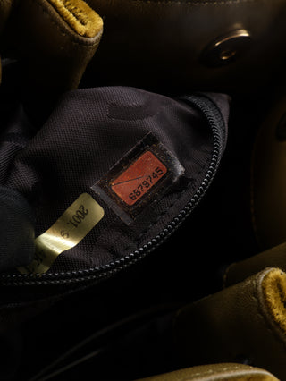 Velvet Ring Handle Tote Bag
