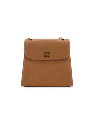 Turn Lock Shoulder Bag
