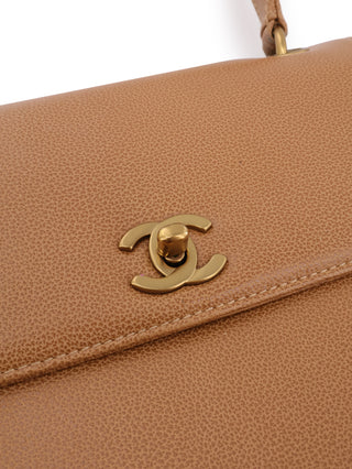 Turn Lock Shoulder Bag