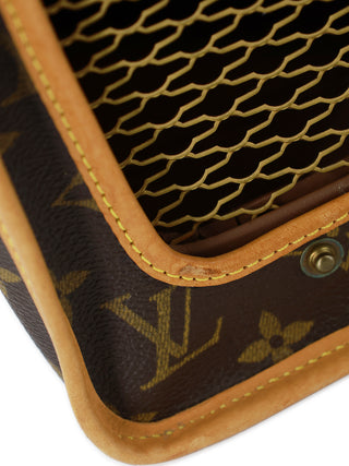 Monogram Pet Carrier Bag