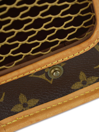 Monogram Pet Carrier Bag