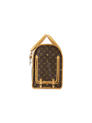 Monogram Pet Carrier Bag