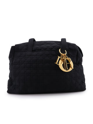 Nylon Cannage Shoulder Bag