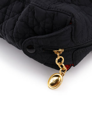 Nylon Cannage Shoulder Bag
